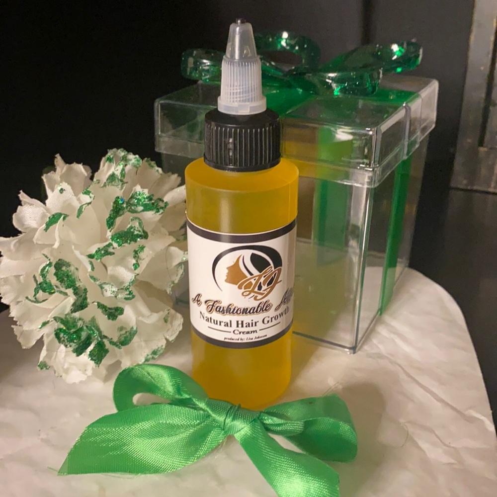 A Fashionable Affair Natural Hair Growth Oil by: Lisa Johnson
